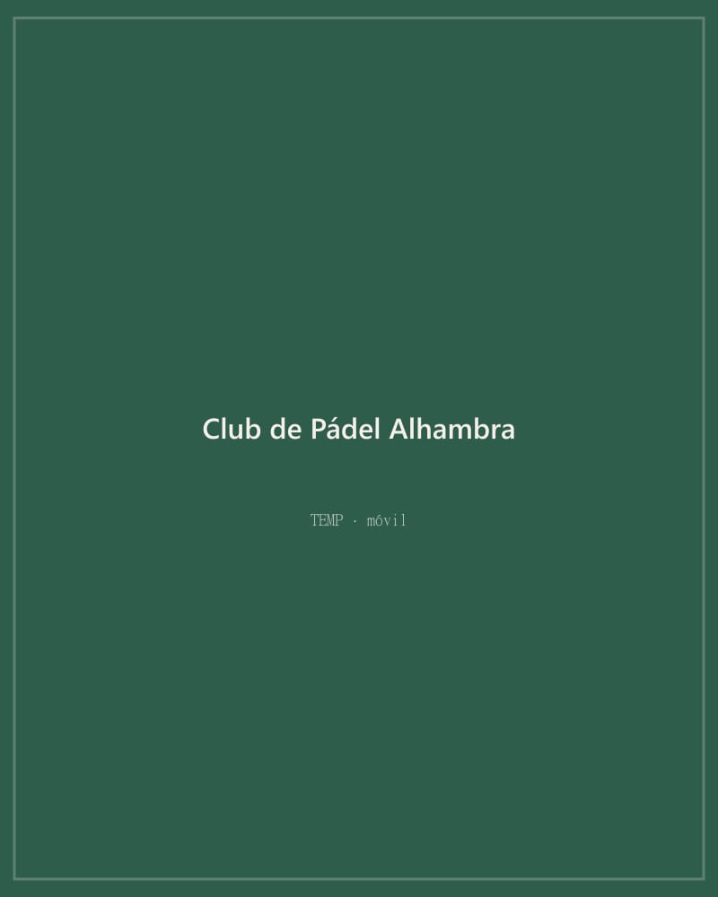 View of Club de Pádel Alhambra del Golf in Estepona